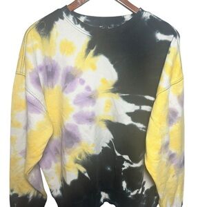 H&M Oversized Tie Dye Sweatshirt Women’s M